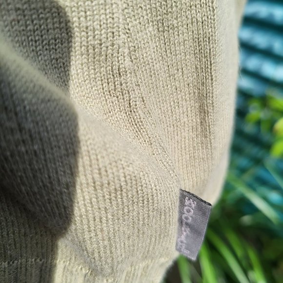 Medium Woolrich green long sleeves turtleneck sweater - Picture 5 of 6